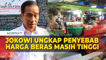 Presiden Jokowi Ungkap Penyebab Harga Beras Masih Tinggi Usai Blusukan ke Pasar Jatinegara