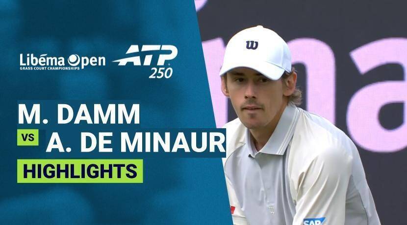 Martin Damm vs Alex de Minaur - Round 2 | ATP 250: Libema Open 2026