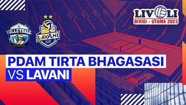 Putra: PDAM Tirta Bhagasasi Bekasi vs Lavani - Full Match | Livoli Divisi Utama 2023