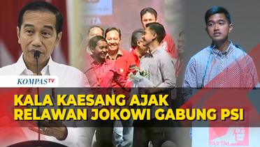 Kaesang Colek Relawan Jokowi untuk Gabung PSI: Jadikan Rumah Perjuangan!