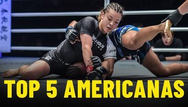 Top 5 Americana Submissions In ONE Championship