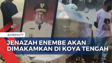 Jenazah Lukas Enembe Dimakamkan di Kediamannya di Koya Tengah, Polisi Siagakan Pengamanan