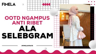 Ide Outift Hijab buat Ngampus Ala Selebgram, Super Simpel dan Kekinian