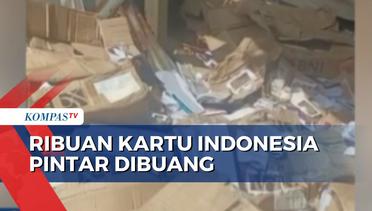 Viral! Puluhan Kardus Berisi Kartu Indonesia Pintar Berserakan di Lapak Rongsokan di Rangkasbitung