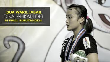 Dua Wakil Jabar Dikalahkan DKI Jakarta di Final Bulutangkis PON 2016