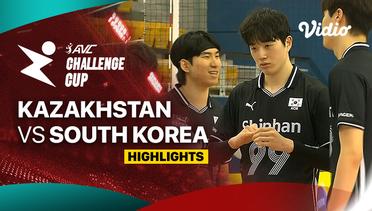 Kazakhstan vs South Korea - Finals Rankings 3rd - 4th - Highlights | AVC Challenge Cup for Men 2024