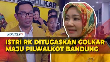 Istri Ridwan Kamil Ditugaskan Golkar Maju Pilwalkot Bandung, Atalia: Masih Butuhkan Survei Dahulu