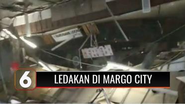 Ledakan Terjadi di Margo City Depok, Sebagian Bangunan Mal Hancur! | Liputan 6