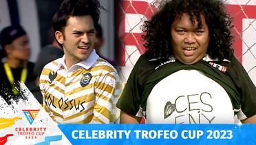 Kacau!! Gawang Kebobolan, Marshel Malah Ikutan Selebrasi | Celebrity Trofeo Cup 2023