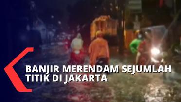 BREAKING NEWS - Kemang Utara Terendam Banjir Usai Hujan Deras Mengguyur Jakarta Sejak Sore!