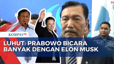 Luhut Sebut Ada Pertemuan Antara Prabowo dan Elon Musk di Sela-Sela WWF ke-10 Bali