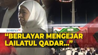 Momen Khofifah Sambut Malam Lailatul Qadar di Atas Kapal Perang KRI Surabaya 519