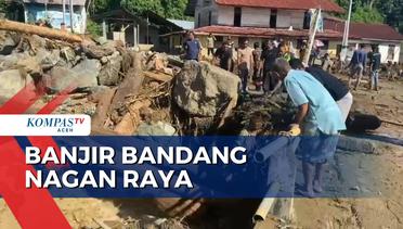 11 Ruko Rusak Diterjang Banjir Bandang Nagan Raya