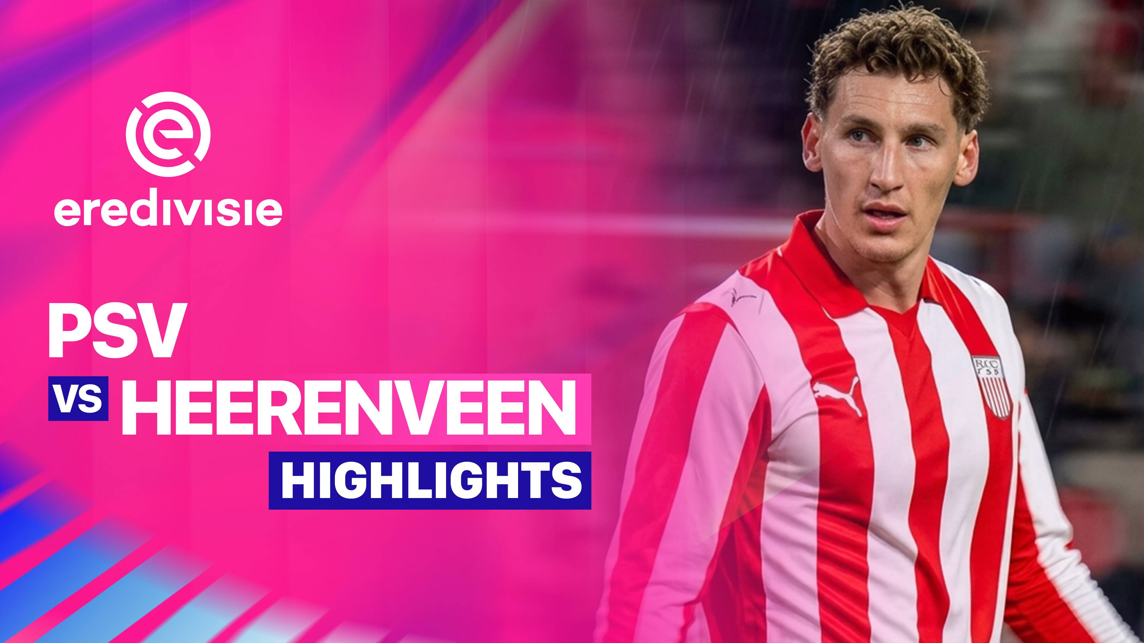 PSV vs Heerenveen