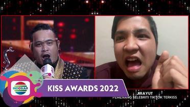 Selamat Untuk Jirayut!! Raih Penghargaan Kategori Selebriti Tiktok Terkiss | Kiss Awards 2021