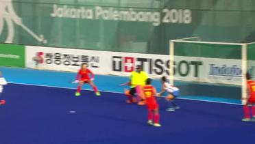 Full Highlight Hoki Putri China vs Chinese Taipei 9 - 0 | Asian Games 2018