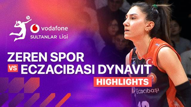 Zeren Spor vs Eczacibasi Dynavit - Highlight | Turkish Women's Volleyball League 2025/26