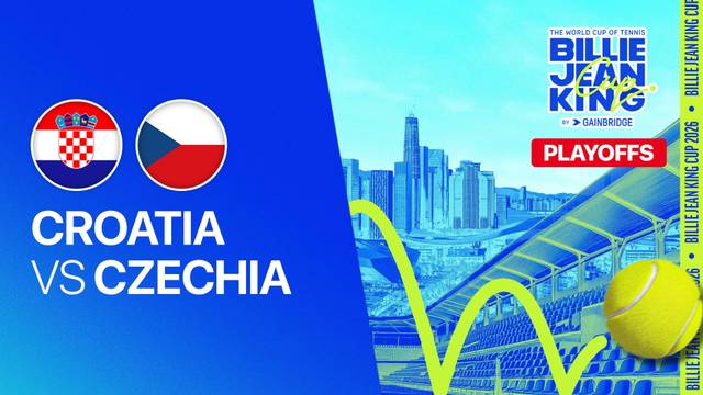 Croatia vs Czechia - Full Match | Billie Jean King Cup Play-offs 2025