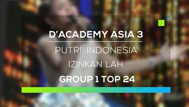D'Academy Asia 3 : Putri, Indonesia - Izinkan lah