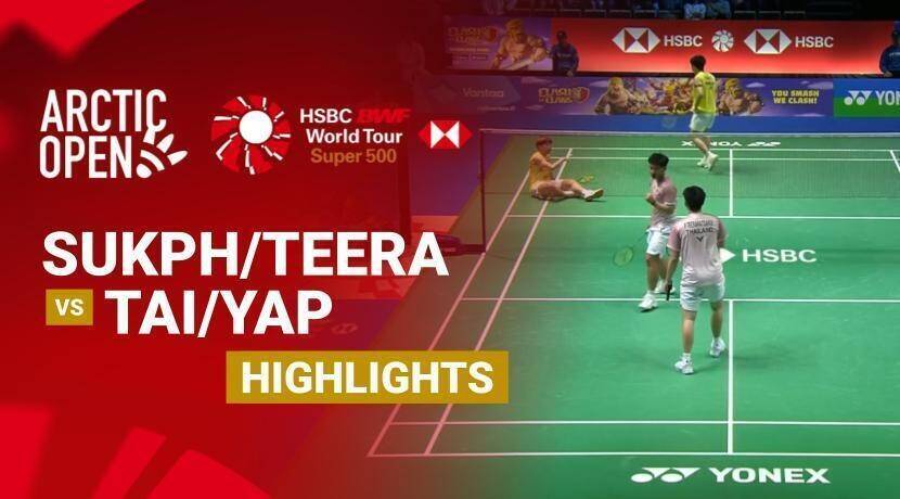 Peeratchai Sukphun/Pakkapon Teeratsakul (THA) vs Aaron Tai/Yap Roy King (MAS) - Men's Doubles Quarterfinals | CLASH OF CLANS Arctic Open 2026