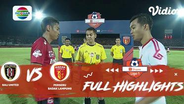 Bali United FC (3) vs (0) Perseru Badak Lampung FC - Full Highlight | Shopee Liga 1