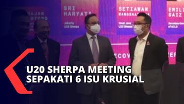 Gubernur Jawa Barat Ridwan Kamil Fokus pada Pemulihan Ekonomi dan Sosial di U20 Sherpa Meeting