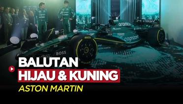 Lebih Elegan, Ini Dia Mobil Baru dari Aston Martin untuk Formula 1 Musim Depan