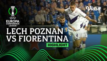 Highlights - Lech Poznan vs Fiorentina | UEFA Europa Conference League 2022/23