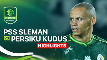 PSS Sleman vs Persiku Kudus - Highlight | Pegadaian Championship 2025/26