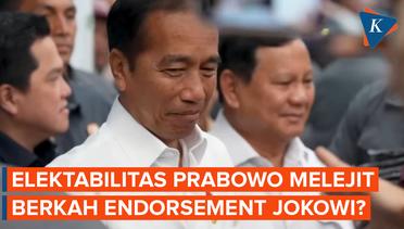 Elektabilitas Prabowo Menguat, Berkah "Endorsement" Jokowi?
