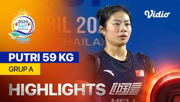 Putri 59 kg - Grup A - Highlights | IWF World Cup 2024