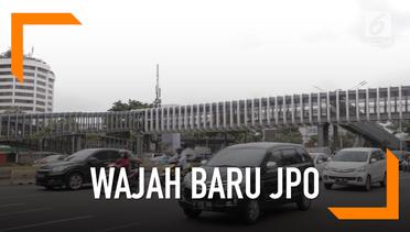 Wajah Baru JPO di Pusat Jakarta