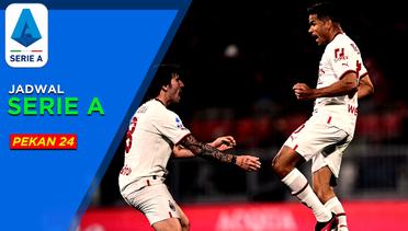 Jadwal Liga Italia Pekan 24, Duel Panas AC Milan Hadapi Atalanta