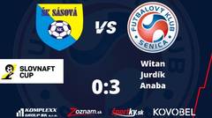 Slovnaft Cup - SK Sasova - FK Senica