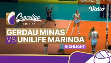 Highlights | Gerdau Minas vs Unilife Maringa | Brazilian Women's Volleyball League 2022/2023