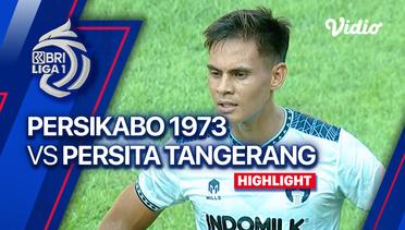 Highlights - PERSIKABO 1973 vs PERSITA Tangerang | BRI Liga 1 2023/24