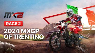 MXGP of Trentino: MX2 - Race 2 - Full Race | MXGP 2024