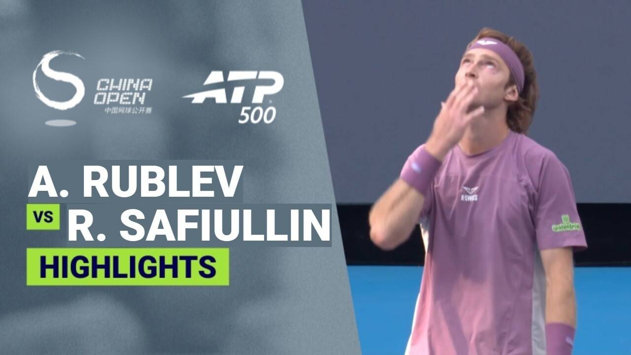 Andrey Rublev vs Roman Safiullin - Round 2 (Lotus) | ATP 500: China Open 2026