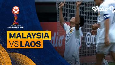 Mini Match - Malaysia vs Laos | AFF U-19 Championship 2022