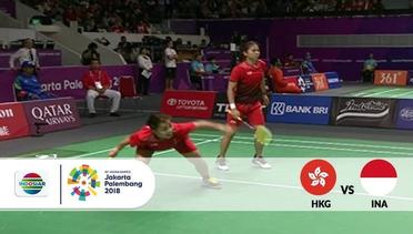 Hong Kong China vs Indonesia - Badminton Beregu Putri | Asian Games 2018 - Full Match