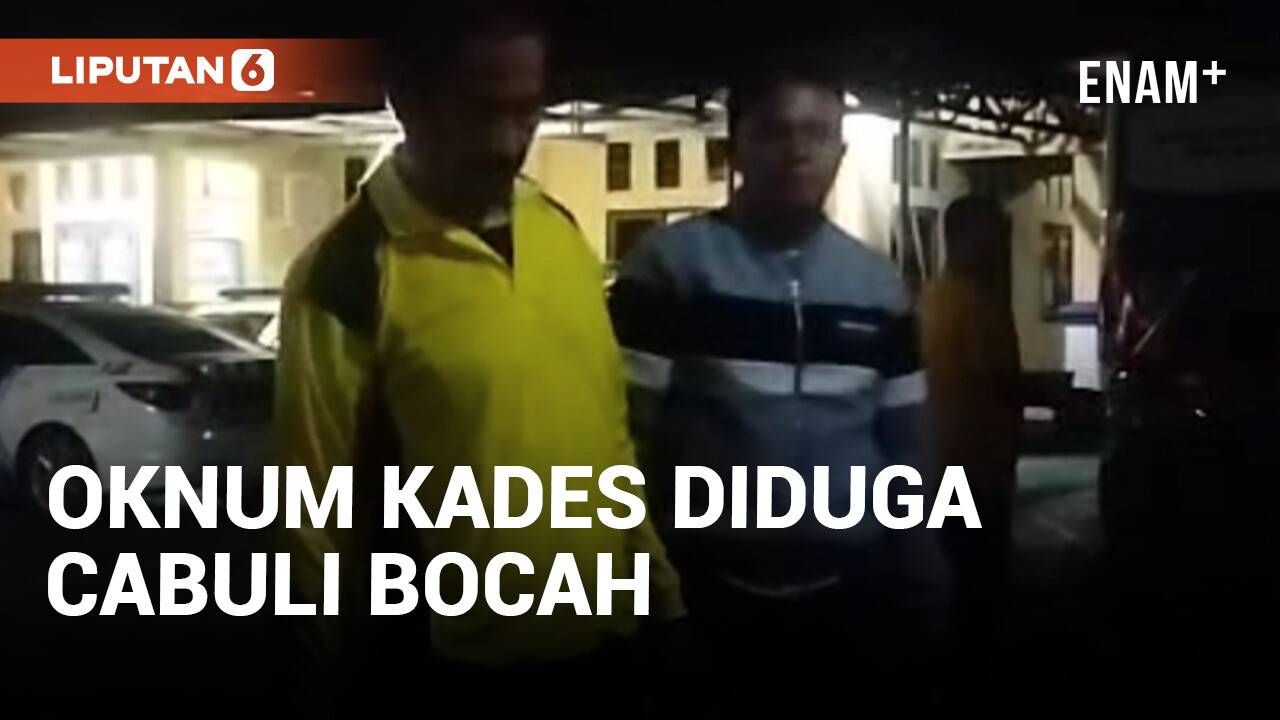 Diduga Cabuli Bocah, Oknum Kades di Muna Ditangkap Polisi - liputan6.com