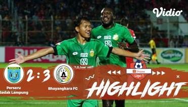 Full Highlight - Perseru Badak Lampung 2 vs 3 Bhayangkara FC | Shopee Liga 1 2019/2020