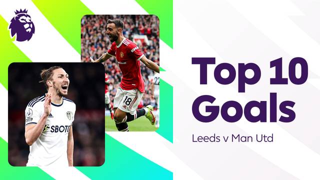 10 Gol Terbaik Leeds vs Manchester United di Premier League