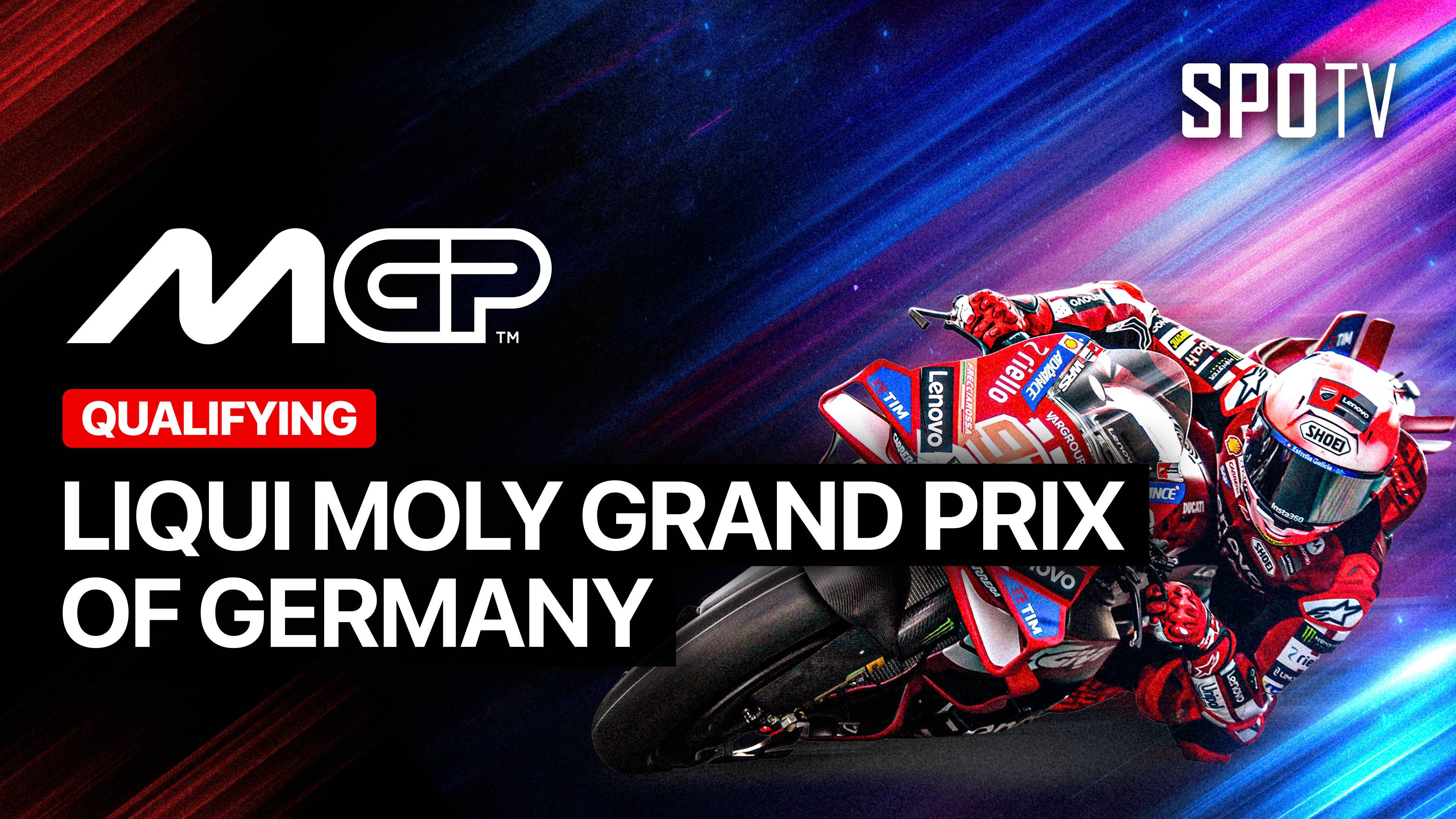 MotoGP Qualifying: Liqui Moly Grand Prix of Germany - MotoGP 2026 Round 11