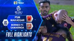 Full Highlights - PSM Makassar VS Borneo FC Samarinda | BRI Liga 1 2022/2023