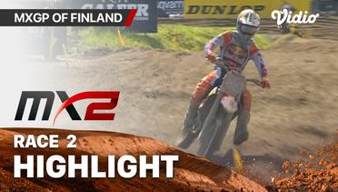 Highlights | Round 14 Finland: MX2 | Race 2 | MXGP 2023