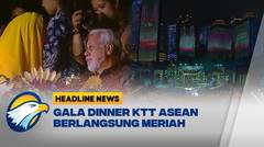 Gala Dinner KTT ke-43 ASEAN Berlangsung Meriah