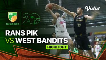 Highlights | RANS PIK Basketball vs West Bandits Solo | IBL Tokopedia 2023