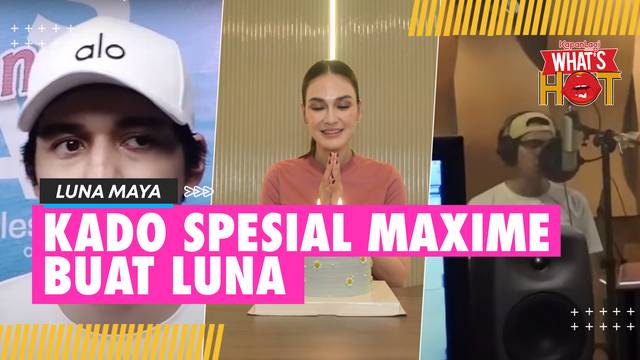 Kado Spesial Maxime Bouttier Untuk Ulang Tahun Luna Maya Ke-41, Dalem Banget Artinya