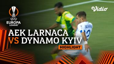 Highlights - AEK Larnaca vs Dynamo Kyiv | UEFA Europa League 2022/23